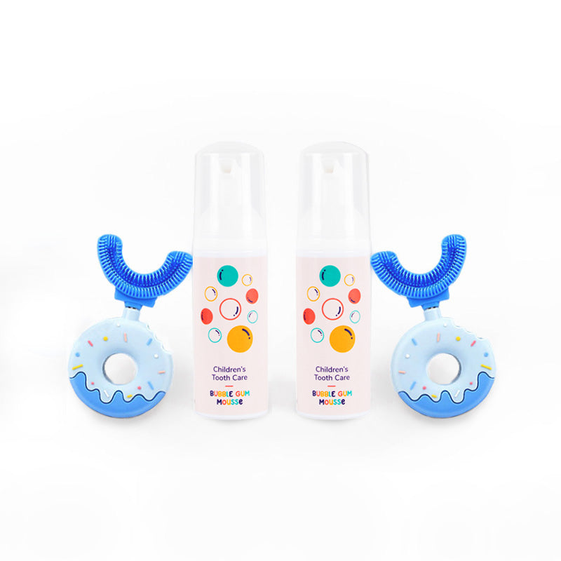 Rodinný Belli Denti® set - 2x kartáček a 2x pěnová zubní pasta